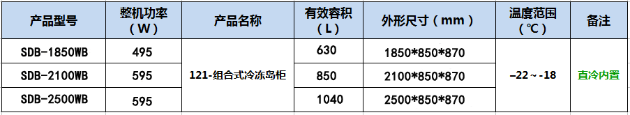 超市冷冻柜